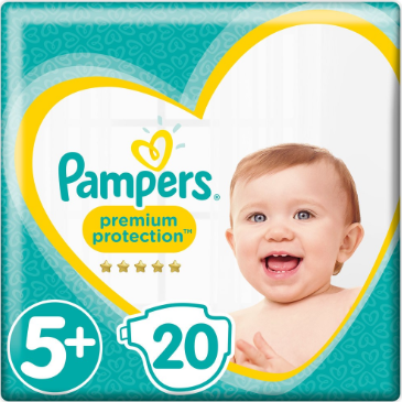 Pampers 5 hot sale plus premium protection